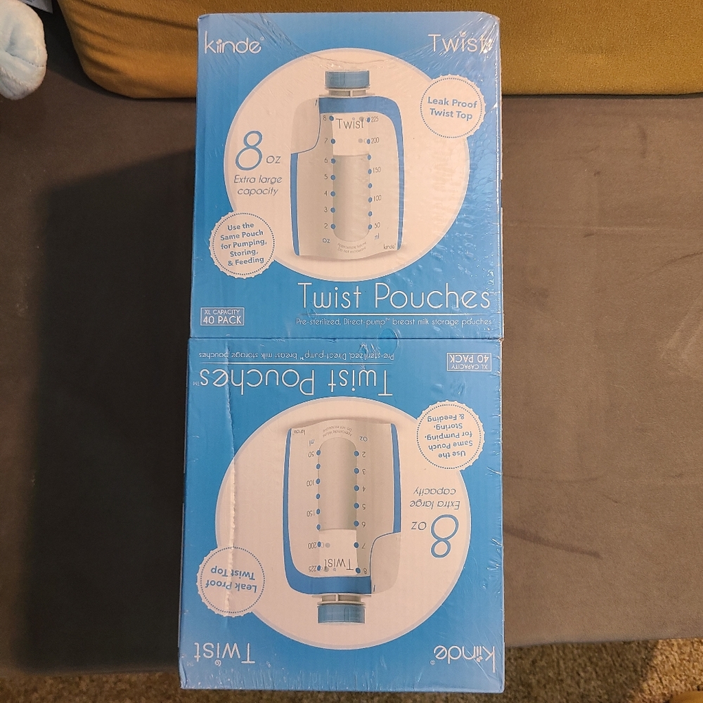 Kiinde 8oz pouches